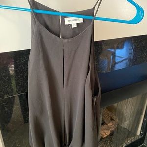 Black medium tank top